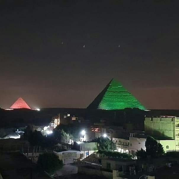 Maged Pyramids View Inn Kafret el-Gabal Eksteriør billede