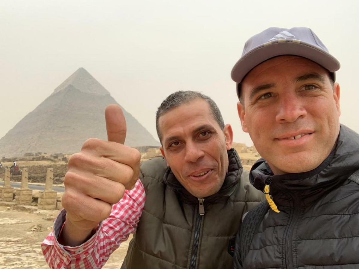 Maged Pyramids View Inn Kafret el-Gabal Eksteriør billede