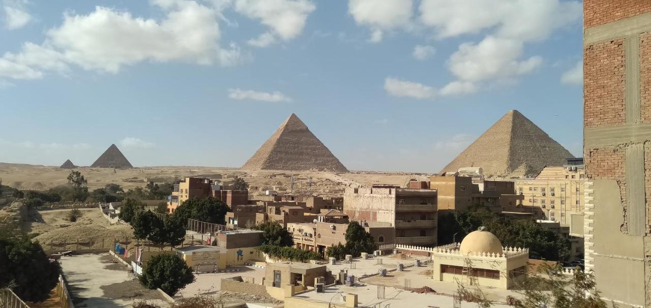 Maged Pyramids View Inn Kafret el-Gabal Eksteriør billede